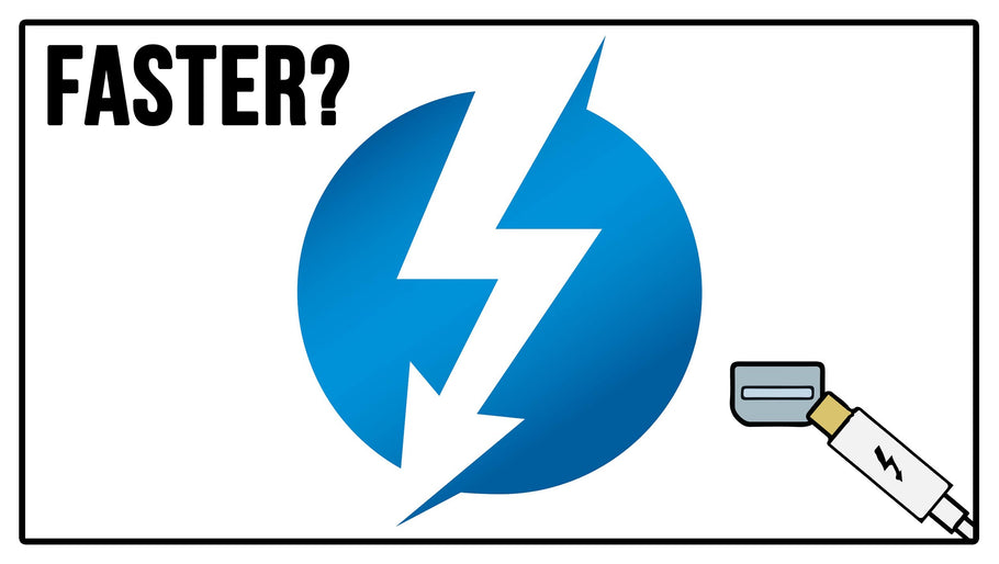 WILL THUNDERBOLT MAKE MY DRIVES FASTER?